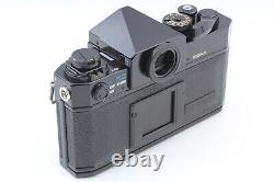 Late Model MINT Canon F-1 SLR Black Film Camera Body NFD 50mm F1.4 Lens JAPAN