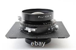Late Model MINT Fujifilm Fuji FUJINON W 125mm f/5.6 Large Format Lens JAPAN