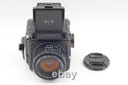 Late Model MINT Mamiya M645 1000S Film Camera + C 80mm f/2.8 N Lens From JAPAN