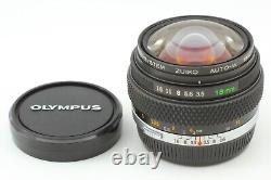 Late Model? MINT? Olympus OM System Zuiko Auto-W 18mm f3.5 Fisheye Lens JAPAN