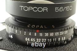 Late Model MINT Tokyo Kogaku Topcor 150mm f/5.6 Lens for Horseman From JAPAN