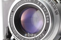 Late Model? MINT with Case? Fujifilm Super Fujica-6 Six 6x6 Film Camera From JAPAN