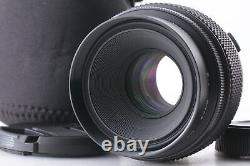 Late Model MINT with Case Olympus OM Zuiko Auto Macro 50mm f/2 Lens From JAPAN