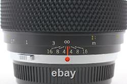 Late Model MINT with Case Olympus OM Zuiko Auto Macro 50mm f/2 Lens From JAPAN