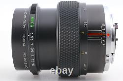 Late Model MINT with Case Olympus OM Zuiko Auto Macro 50mm f/2 Lens From JAPAN