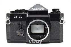Late Model Meter Works EXC+5 Canon F-1 Black 35mm SLR Camera Body From JAPAN