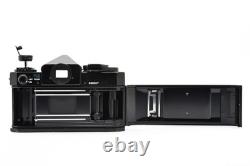 Late Model Meter Works EXC+5 Canon F-1 Black 35mm SLR Camera Body From JAPAN