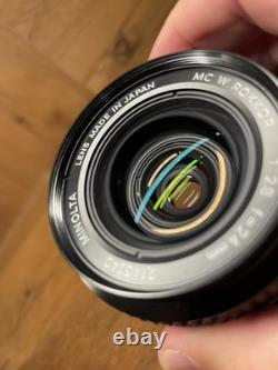Late Model Mint Minolta MC W Rokkor 24mm F/2.8 Wide Angle Lens From Japan