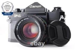 Late Model NEAR MINT Canon F-1 35mm Film Camera + FD 50mm f/1.4 S. S. C. FromJPN