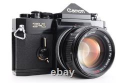Late Model NEAR MINT Canon F-1 35mm Film Camera + FD 50mm f/1.4 S. S. C. FromJPN