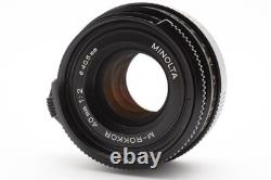 Late Model? NEAR MINT+? Minolta M ROKKOR 40mm f2 Lens For CL CLE From JAPAN
