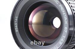 Late Model N MINT / Hood SMC PENTAX 67 75mm F4.5 Lens for 6x7 67 II from JAPAN