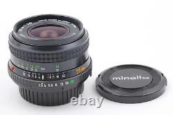 Late Model N MINT Minolta MD W. Rokkor 35mm f/2.8 Wide Angle Lens From JAPAN