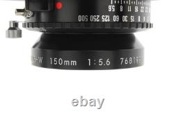 Late Model N MINT Nikon Nikkor W 150mm f/5.6 Copal 0 Large Format Lens JAPAN
