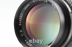 Late Model Near MINT OLYMPUS OM-SYSTEM ZUIKO MC AUTO-T 85mm F2 Lens From JAPAN