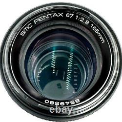 Late Model Near MINT SMC PENTAX 67 165mm f2.8 MF Lens for 6x7 67 II from JAPAN