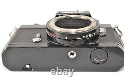 Late Model Nikon Nikomat FTN Black Film Camera 36-72mm+75-150mm+200mm #2845