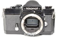 Late Model Nikon Nikomat FTN Black Film Camera 36-72mm+75-150mm+200mm #2845
