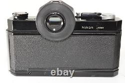 Late Model Nikon Nikomat FTN Black Film Camera 36-72mm+75-150mm+200mm #2845
