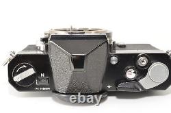 Late Model Nikon Nikomat FTN Black Film Camera 36-72mm+75-150mm+200mm #2845
