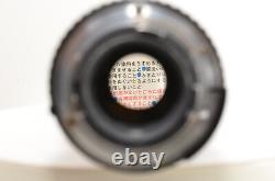 Late Model Nikon Nikomat FTN Black Film Camera 36-72mm+75-150mm+200mm #2845
