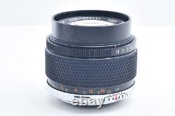 Late Model Olympus OM-System Zuiko MC Auto-T 85mm f/2 Portrait Lens Japan