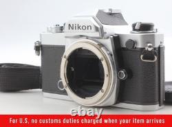 Late Model! SN342XXXX Nikon FM Silver 35mm Film SLR Camera Body Only N MINT