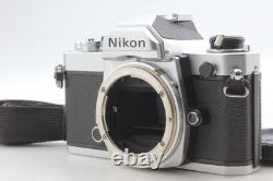 Late Model! SN342XXXX Nikon FM Silver 35mm Film SLR Camera Body Only N MINT