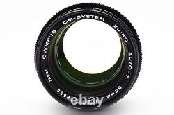 Late Model Top MINT Olympus OM System Zuiko Auto-T 85mm f2.0 f2 Lens JAPAN