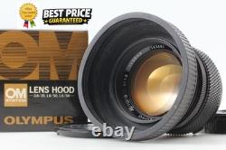 Late Model Top MINT with Hood OLYMPUS OM-System Auto-S 55mm F1.2 MF Lens JAPAN