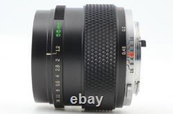 Late Model Top MINT with Hood OLYMPUS OM-System Auto-S 55mm F1.2 MF Lens JAPAN
