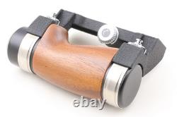 Late Model Top Mint Pentax 67II Hot Shoe Wood Grip For 6x7 67 67 II From JAPAN
