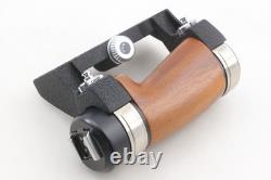 Late Model Top Mint Pentax 67II Hot Shoe Wood Grip For 6x7 67 67 II From JAPAN