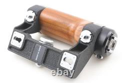 Late Model Top Mint Pentax 67II Hot Shoe Wood Grip For 6x7 67 67 II From JAPAN
