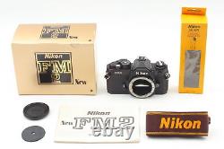 Late Model Top Mint in Box Nikon New FM2 FM2N Black SLR Camera From JAPAN