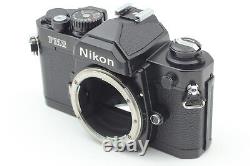 Late Model Top Mint in Box Nikon New FM2 FM2N Black SLR Camera From JAPAN