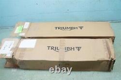 Late Model Triumph Exhaust Pipes New Takes Offs 2435