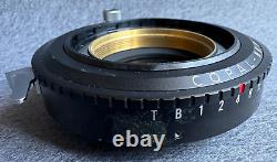 Late Modelall Works Copal Shutter No. 1 #1 Large Format Camera Lens For F5.6