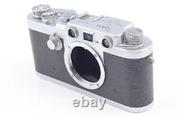 Late modelExc+5 Nicca 3-F Rangefinder Camera HC 5cm f2 Black Lens From JAPAN