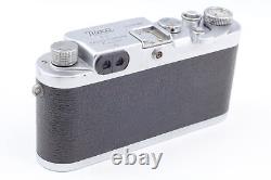 Late modelExc+5 Nicca 3-F Rangefinder Camera HC 5cm f2 Black Lens From JAPAN