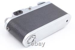 Late modelExc+5 Nicca 3-F Rangefinder Camera HC 5cm f2 Black Lens From JAPAN