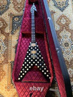 Late model Fernandes FV-105RR Randy Rhoads Polka Dot Japan Vintage Free Shipping