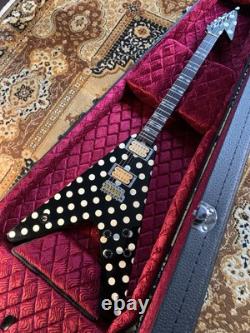 Late model Fernandes FV-105RR Randy Rhoads Polka Dot Japan Vintage Free Shipping