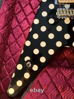 Late model Fernandes FV-105RR Randy Rhoads Polka Dot Japan Vintage Free Shipping