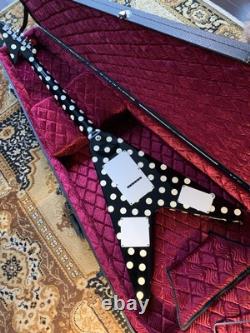 Late model Fernandes FV-105RR Randy Rhoads Polka Dot Japan Vintage Free Shipping