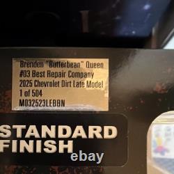 Lionel Racing Brenden Queen #03 Best Repair 2025 Chevrolet Dirt Late Model 124