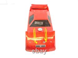 Losi Mini-B Hackfab Converted Custom Late Model Roller Slider Chassis Red
