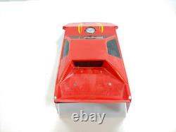 Losi Mini-B Hackfab Converted Custom Late Model Roller Slider Chassis Red