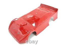 Losi Mini-B Hackfab Converted Custom Late Model Roller Slider Chassis Red