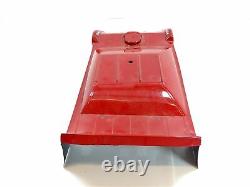 Losi Mini-B Hackfab Converted Custom Late Model Roller Slider Chassis Red
